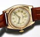 14k yellow gold rolex gent s bubbleback wrist watch with