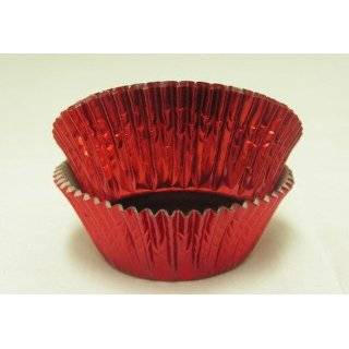 Red Foil Cupcake Muffin Baking Cups 50 count