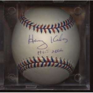 Harry Kalas Autographed Baseball   HOF 2002 Single Official 1996 All 