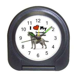 Labrador Retriever Lab Travel Alarm Clock 