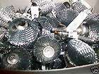 12pc STAINLESS 1 WIRE CUP WHEELS BRUSHES FOR DREMEL / ROTARY TOOLS 
