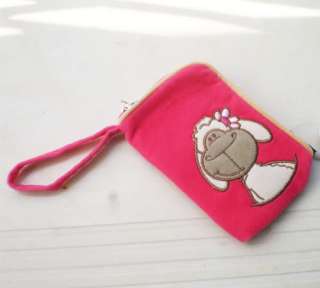 NICI Red Sheep Wallet / Mobile Phone Bag   
