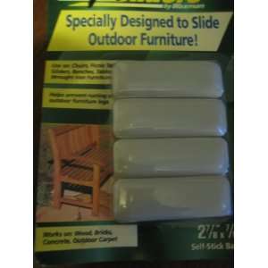   Set of 4 Outdoor Furniture Super Sliders 2 7/8 x 7/8