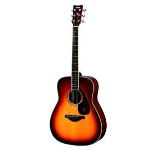  Yamaha FG720S Acoustic Guitar   Brown Sunburst Musical 