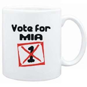  Mug White  Vote for Mia  Female Names