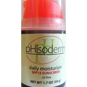  pHisoderm DAILY MOISTURIZER WITH SPF 15 OIL FREE (1.7oz) Beauty
