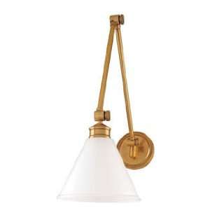 Hudson Valley Lighting 4731 AN Exeter Collection   One Light Swing Arm 