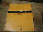 John Deere JD646 646 Compactor Parts Manual Catalog PC 1347