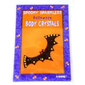  Bat Spooky Sparklers Halloween Body Crystals Beauty