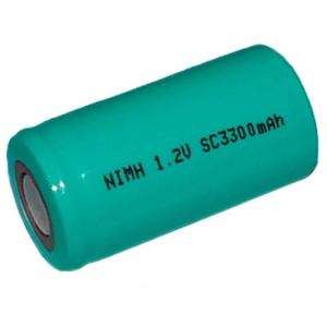 SubC 3300mAh NiMH 1.2V High Drain Rechargeable Battery  
