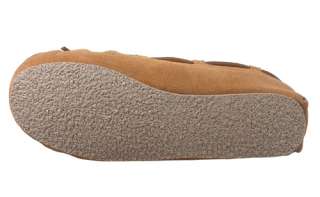   Moccasin Womens Moccasin Slippers Cally Slipper Suede Cinnamon 4011