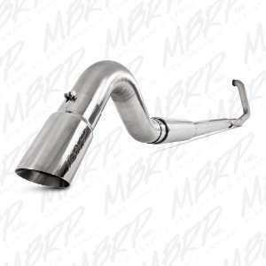 MBRP S6222TD 5 T409 Stainless Steel Off Road Single Turn Down Turbo 