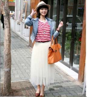 Women/lady Fashion Long Lace Tutu Veil Skirt S M FT83  