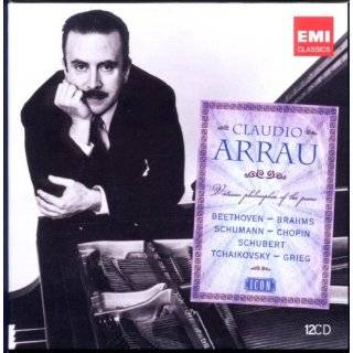 ICON Claudio Arrau Virtuoso Philosopher of the Piano Audio CD 