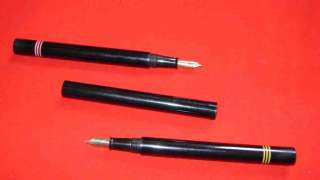 description this dual sided fountain pen long stick ruler pen