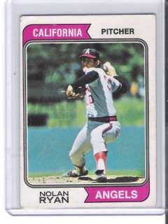 1974 Nolan Ryan Card # 20 Nice Card  