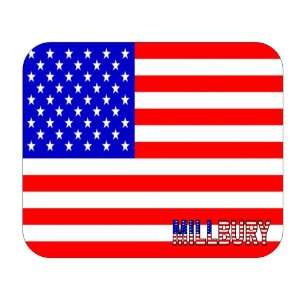  US Flag   Millbury, Massachusetts (MA) Mouse Pad 