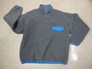   SYNCHILLA SNAP T PULLOVER NARWHAL GREY sz EXTRA LARGE 25450  