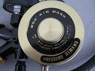MSA Air Mask SCBA Pressure Demand Regulator  