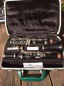 Selmer Bundy Resonite 1970s & Case # 419,455 Clarinet TESTED Nice 