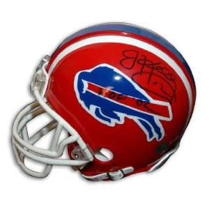  Autographed Jim Kelly Buffalo Bills Mini Helmet Inscribed 