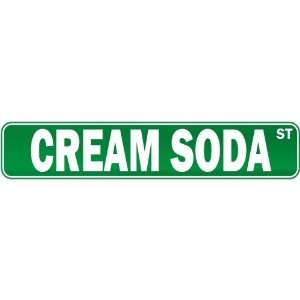   Cream Soda Street  Drink / Drunk / Drunkard Street Sign Drinks Home