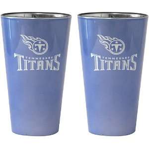   Boelter Tennessee Titans Lusterware Pints  Set of 2