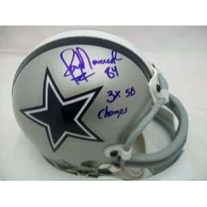 Jay Novacek Autographed Dallas Cowboys Mini Helmet GTSM