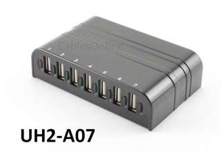 Port Hi Speed USB 2.0 Multi TT External Hub, CablesOnline UH2 A07 