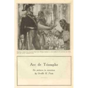  1919 France Arc de Triomphe illustrated 