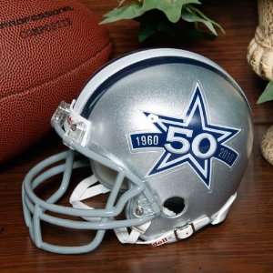 Riddell Dallas Cowboys 50th Anniversary Mini Replica Helmet  