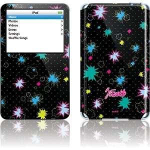   Black Flower Bomb skin for iPod 5G (30GB)  Players & Accessories