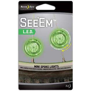 Nite Ize NSE2 03 16 See EM LED Spoke Wheel Lights Amber 