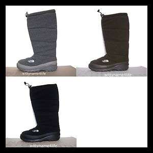   Womens Fleece High Rise Boot Black Brown Gray 6 7 8 9 10 ARTL  