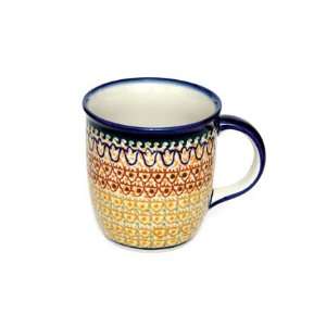  Polish Pottery Fall Moon Coffee Mug