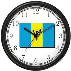   Wall Clock by WatchBuddy Timepieces (Slate Blue Frame)