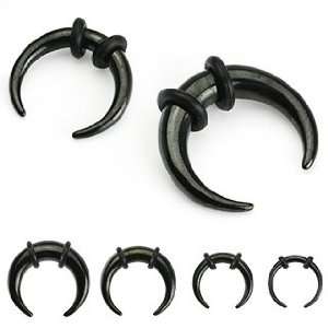   Steel Buffalo Taper with O Rings   14G (2mm), Length, Sold as a Pair