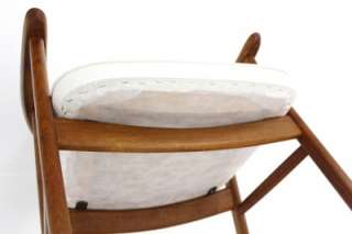 Set of 6 Danish Mid Century Modern Teak Barrel Back Dining Chairs 