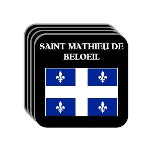  Quebec   SAINT MATHIEU DE BELOEIL Set of 4 Mini Mousepad 