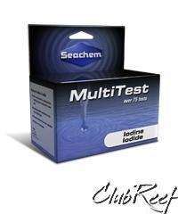 MultiTest Iodine/Iodide Aquarium Multi Test Kit Seachem  