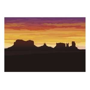 Pc Western Desert Backdrop Banner   Party Decorations & Banners