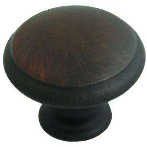 Oil Rubbed Bronze Round Cabinet Knobs #5422ORB  