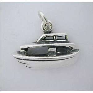  Sterling Silver * SHIP CHARM * Sea Boat Jewelry