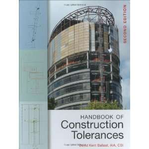  Handbook of Construction Tolerances 2nd Edition( Hardcover 