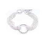 DDI Circle of Life Bracelet (multi strand silver)(Pack of 3)