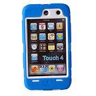 Hard case silicone skin Blue for iPOD TOUCH 4TH GEN 4
