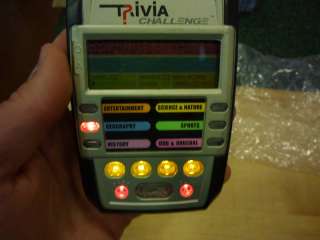 Trivia Challenge Handheld Game  