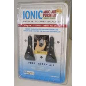  Auto Air Purifier, Ionic Twin Pack 
