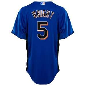  New York Mets Authentic David Wright Cool Base Batting 