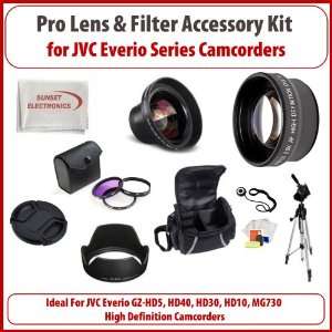  Kit For JVC Everio GZ HD5, HD40, HD30, HD10, MG730 High Definition 